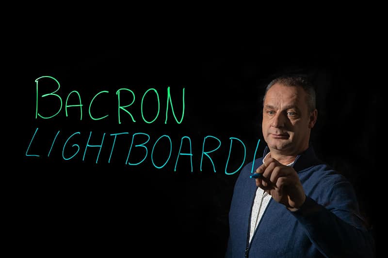 Bacron Aluminium Lightboard