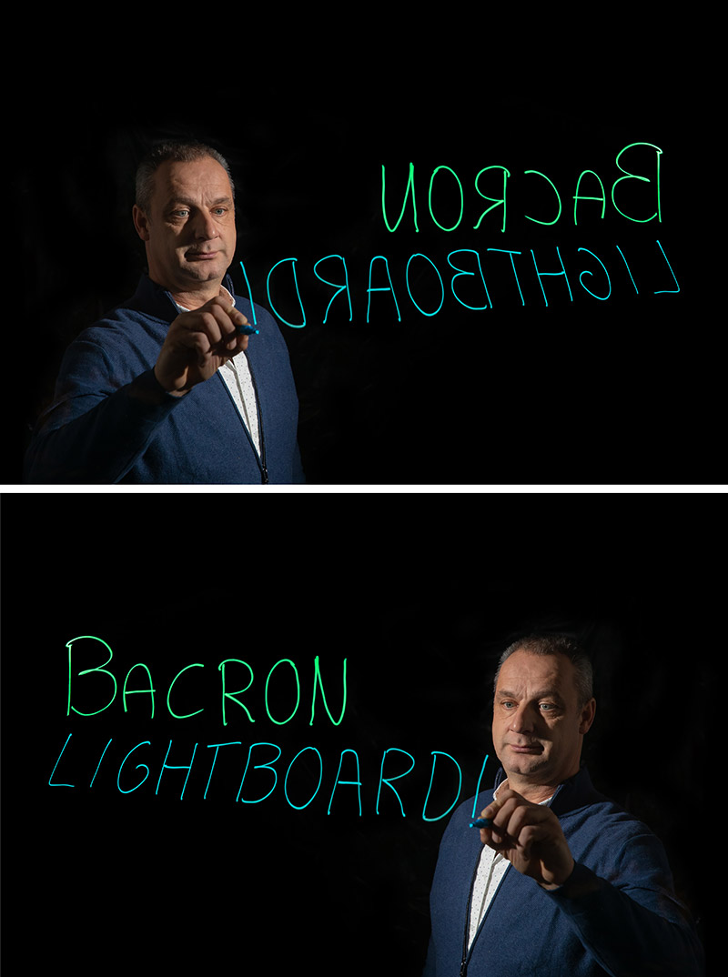 Bacron Aluminium Lightboard