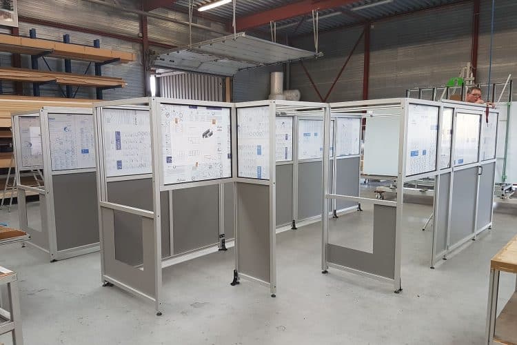 Aluminium afscherming polycarbonaat