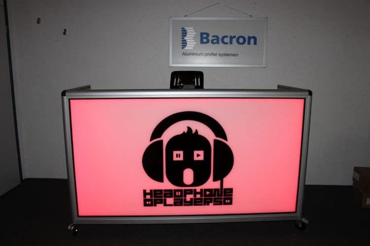 Aluminium DJ booth