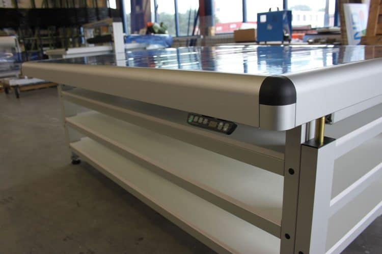 Aluminium verstelbare werktafel